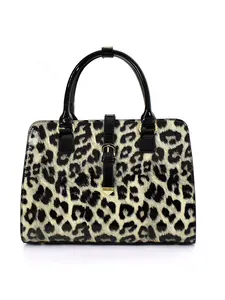 Large Leopard Print Womens Crossbody Strap Handbag Bag, Fashion Tote Bags with Adjustable Shoulder Straps, Shoulder Bag Perfect for Valentine's Day & Ladies Party Evening