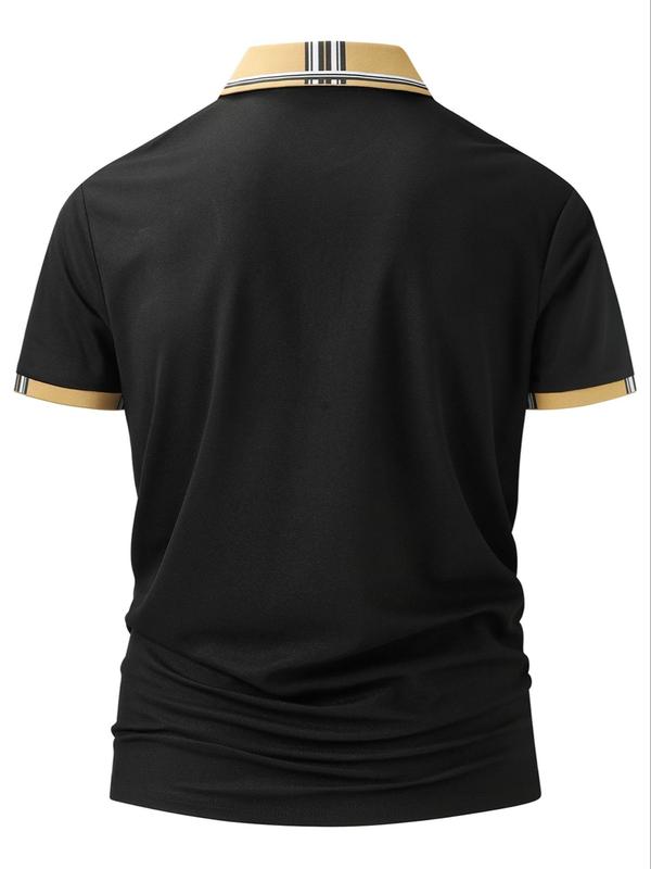 3pc A672 Lion Print British Style Men's Casual Short Sleeve Shirt, Golf Sports Polo Shirt, Golf Tournament Shirt, Summer Fitted Outdoor Wear 3pc A672 Lion Print British Style Men's Casual Short Sleeve Shirt, Golf Sports Polo Shirt, Golf Tournament Shirt, Summer Fitted Outdoor Wear