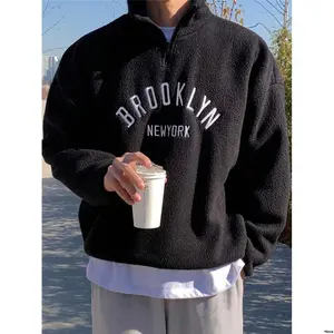 Autumn DAZYMen sLetterPrintPulloverSweatshirt