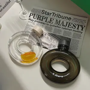 Circle Sports Water Bottle - 500ml Portable Strappy Design, Leak-proof