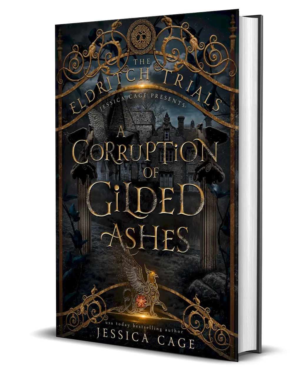 A Corruption of Gilded Ashes Signed Paperback