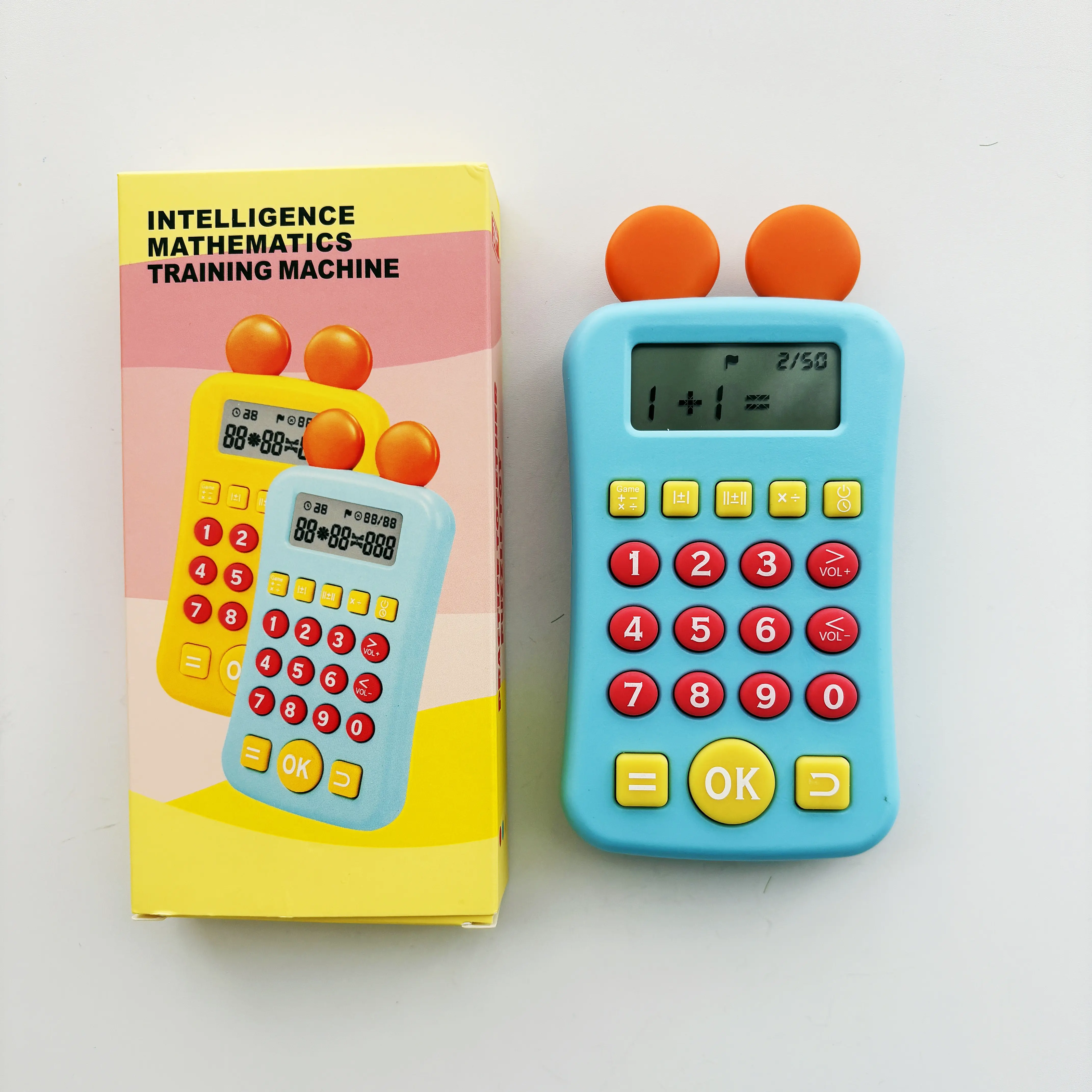 Mental Math Practice Toy – Blue