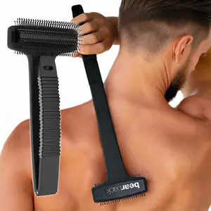 Bearback Premium Back & Body Scratcher - 17" Long Ergonomic Handle, Folding Design for Easy Reach, Flexible Bristles for Instant Relief, Hygienic & Easy to Clean, Perfect Self-Care Tool for Home, Gym, or Travel - Backscratcher