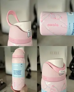 [NEW 2026] Owala FreeSip 32oz Pink Bow Stainless Steel Water Bottle – Leak Proof Insulated Sports Bottle, Urban Outfitters Exclusive Limited Edition | Leakproof Travel Cup Fast Shipping