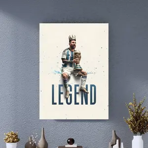 LIONEL MESSI|LEGEND POSTER PRINT UNUnframed