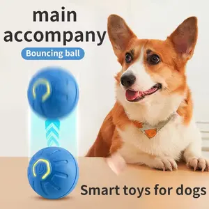 Smart Dog Toy Ball - Electronic Interactive Pet Toy Moving Ball with Automatic Obstacle Avoidance dogtoy