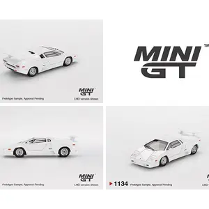 Mini GT 1:64 Lamborghini Countach 25th Anniversary – White – Limited Edition