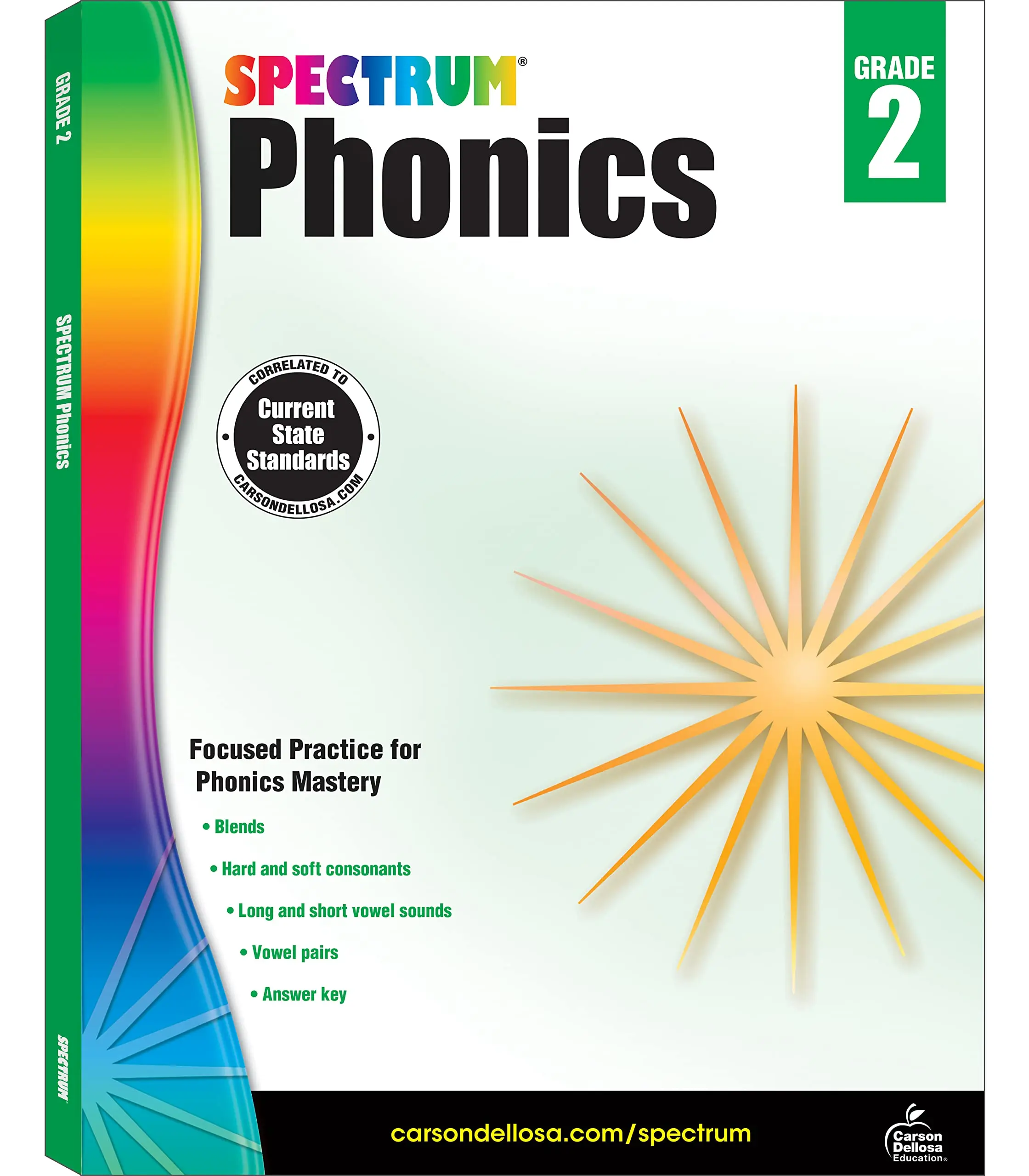 Spectrum Phonics, Grade 2: Volume 92 -- Spectrum - Paperback