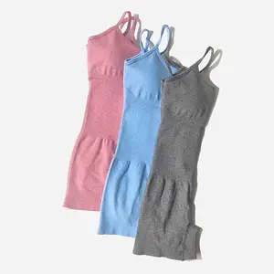 Sexy Yoga Rompers: Tummy Control Sports Bra Jumpsuit Breathable Lightweight Comfort Workout Women