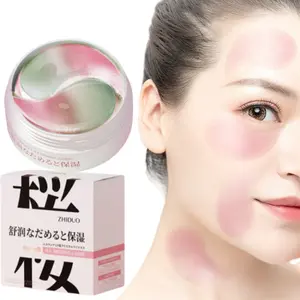 Niacinamide Sakura Crystal Eye Mask, Niacinamide Skincare Ingredient, Firming Moisturizing, Essential for Night Shifts and Late Nights