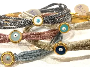 Evile Eye Macrame Bracelet