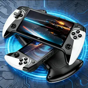 5.5 Inch Handheld Game Console, Rechargeable Portable Retro Arcade Machine, Adult Gift Game System, Model Xinghao X9, Handheld Gaming Console