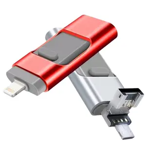 Phone USB Flash Drive 3 in 1 for iPhone/Android - Fast Data Transfer Speeds