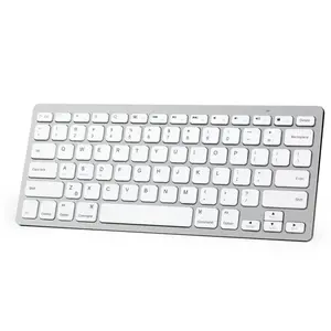 Bluetooth Ultra-Slim Keyboard for iPad, Galaxy Tabs and Other Mobile Devices, Black