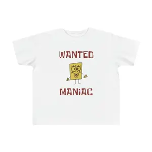 Men’s Casual Short-Sleeve Funny Shirts, SpongeBob Meme "Wanted" Custom Nickelodeon Cartoon Fine Jersey Tee, Breathable Oversize Graphic Sweat Tops, Menswear Hoodie