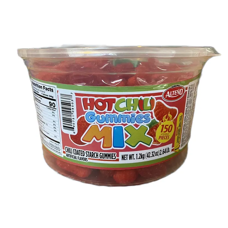 Hoy chili Gummies Mix C/150 pc