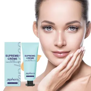 Zephoco Supreme-Crème All Over Complexion Perfector – Creamy Concealer with Vitamin E & Arnica Extract – Face & Body Coverage for Flawless Skin