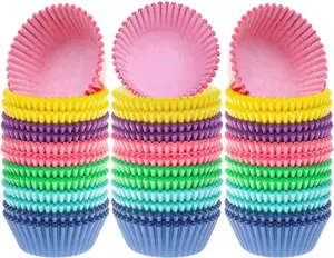 Cupcake Liners Cupcake Wrappers 600 Pcs Cupcake Paper Baking Cups Cake Balls Muffins Cupcakes and Candies