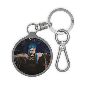 Jinx Arcane LOLKeyring Tag