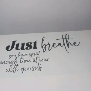 Motivational Screen Print Transfers (This is not a T-shirt).