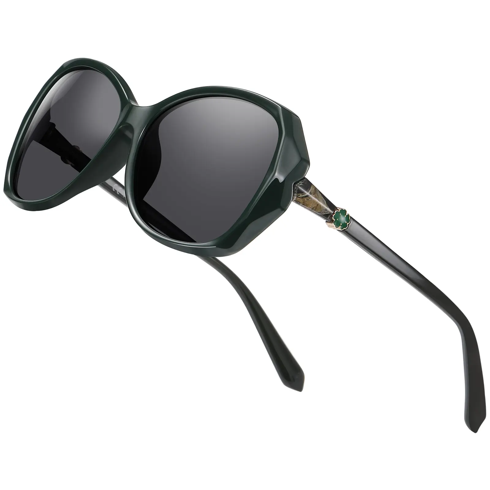 Polarized UV400 ProtectionWomen Men Driving Style Grey Frame travel Double Bridge Pilot inglasses anguSquare demitra LED LightAviator SuAmerican FlagSunglunisex vintaMeta WaSunglassesSquare MRetro TAC Frame Sunglasses for Women Oversized Cateye Sunglasses