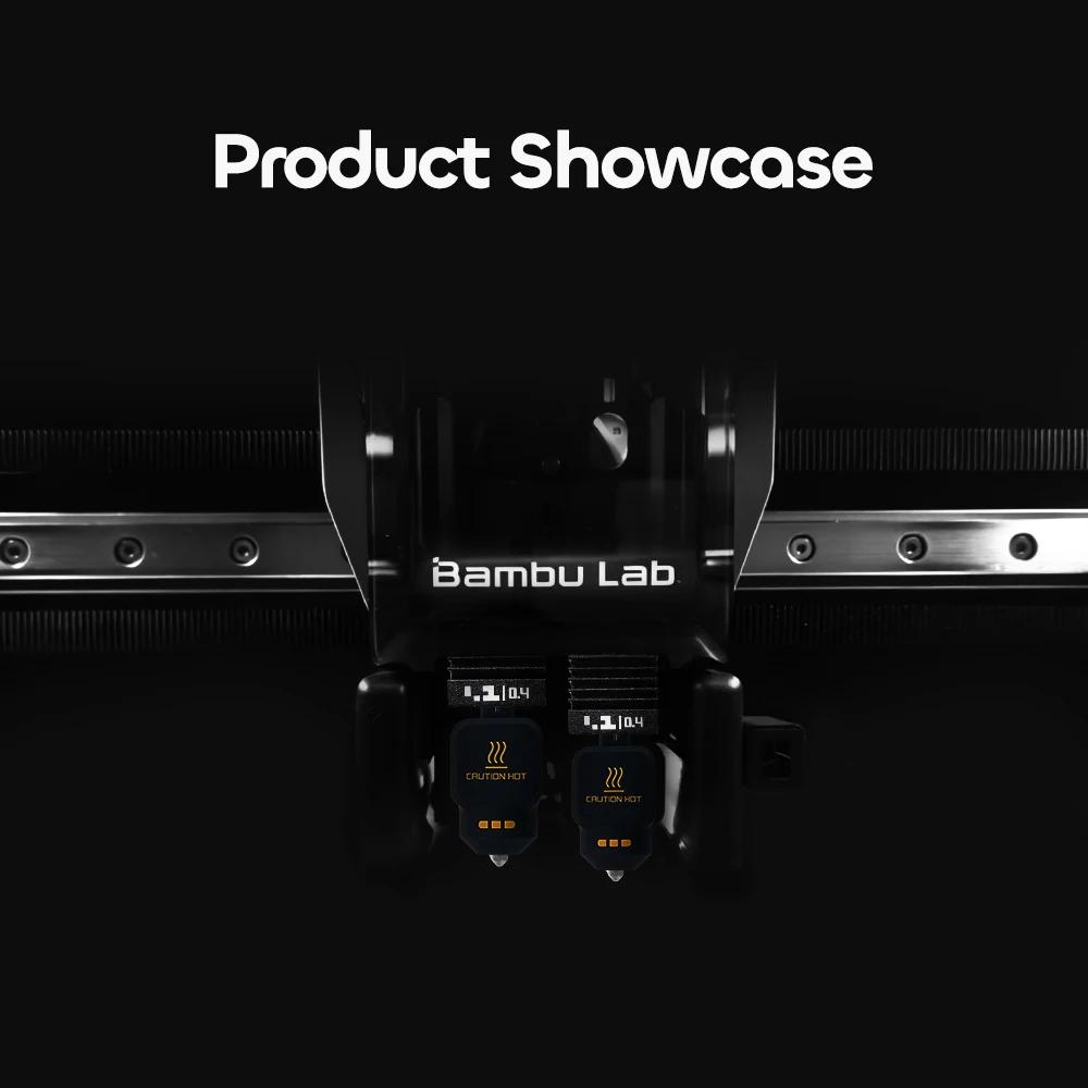 Hotend Nozzle for Bambu Lab P2S H2S H2D Hardened Steel Replacement