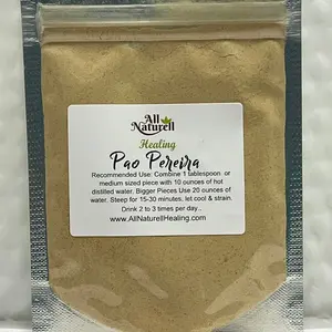 Pao Pereira Powder 1 ounce Organic Wild Crafted Pao Pereira Powder 1 ounce Organic Wild Crafted