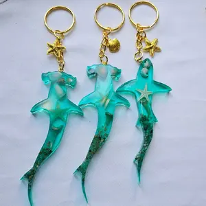Handmade Shark Beach Keychains - Unique and Personalized Accessory