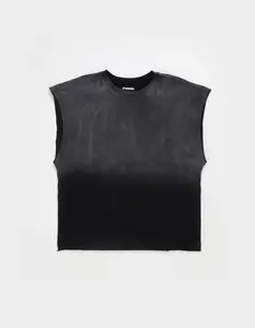 RSQ Mens Cropped Muscle Tee