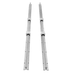 SBR16 Linear Rail Kit 1500mm - 2 Rails & 4 Blocks - CNC Router Guide - Automated Machines - DIY Projects - Precision Linear Motion 1500 mm