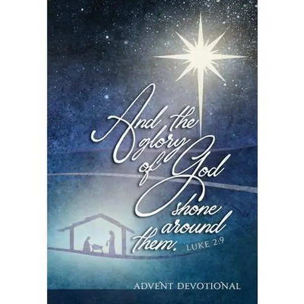USED-And the Glory of God Shone Around Them: An Advent Devotional by Simmons, Brian (Paperback)