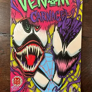 Venom-Carnage True Believers #1 Variant Cover by Optimus Volts