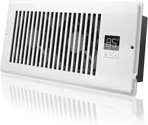 AIRTAP T4 White Register Booster Fan for 4 x 10 in. Registers, Enhances Heating & Cooling Airflow, 10-Level Speeds, 130 CFM, Quiet Operation, App Control & Data Monitoring