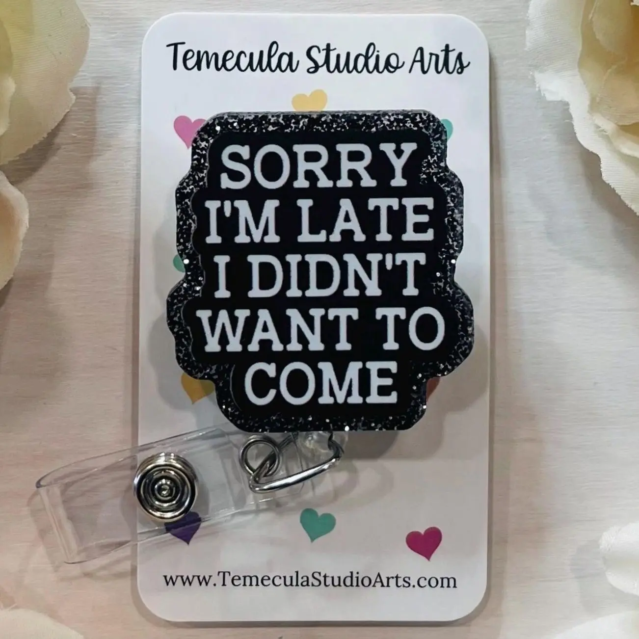Custom Lanyard | Humorous Badge Reel | Coworker Gift | Medical Student | Nursing Student Grad Gift | Badge Reels | Custom Badge Holder