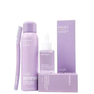 Hair Identifying Spray Kit, 100mL Hair Identifier for Face Shaving with 30mL After Shave Serum, Moisturizing Smoothing Skin & Hair Reducing Dermaplaner Spray Skin Care Set for Women Men