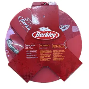 Berkley Round Insulated Tip-Up for Fishing - 12 Inch Flap Height, Insulated to Prevent Freezing, Quick Spool Line