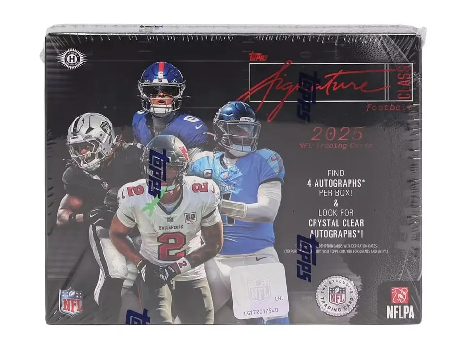 2025 Topps Signature Class Football Jumbo Trading Cards LV