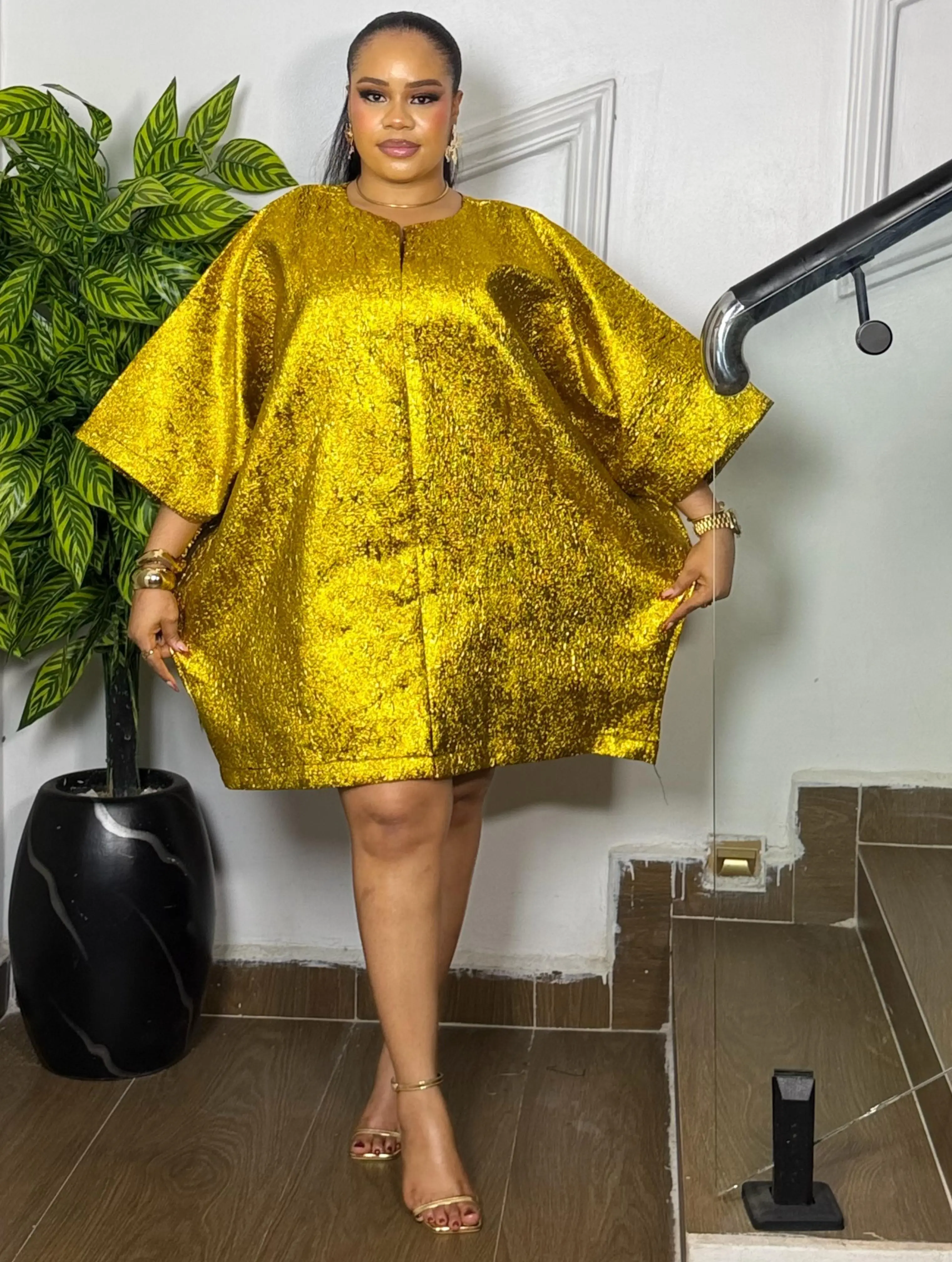 RICH AUNTY MINI BUBU (YELLOW GOLD)