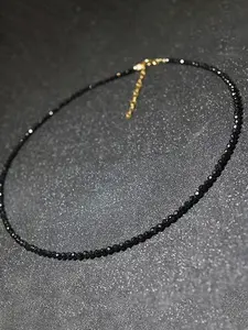 Elegant Crystal Beaded Necklace Set, Handmade Jewelry for Women, Versatile Party Accessory, Chic and Simple Design