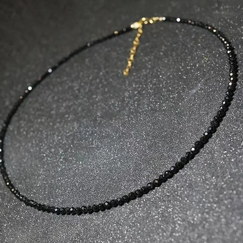 Elegant Crystal Beaded Set, Handmade Jewelry for Women, Versatile Party Accessory, Chic and Simple Design, Curated Necklace, Beaded Necklaces
