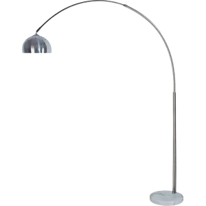 81"H STEEL MODERN ARCH FLOOR LAMP