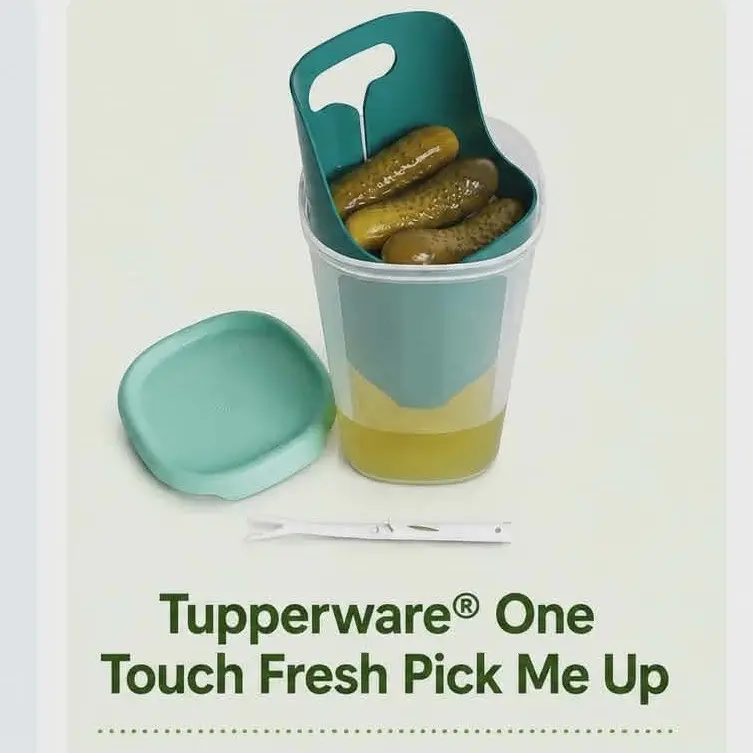 One Touch Pick Me Up Container