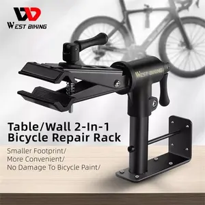 WEST BIKING Bike Repair Rack Stand Wall Table Mount Bicycle Maintenance Support Cycling Accessories