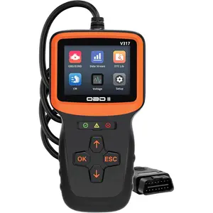 Obd2 Scanner Diagnostic Tool, Car Code Reader Automotive Scan Tool with Check Engine Reset, I/m Readiness, Live Data for All 1996+ Vehicles, Obdii/eobd Compatible