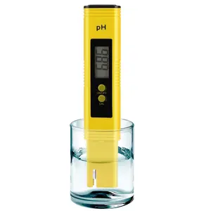 Portable PH Meter, PH Tester with LCD Display, PH Testing Tool for Water, Lab, Aquarium, Pool, Home, Office, Swimming Pool