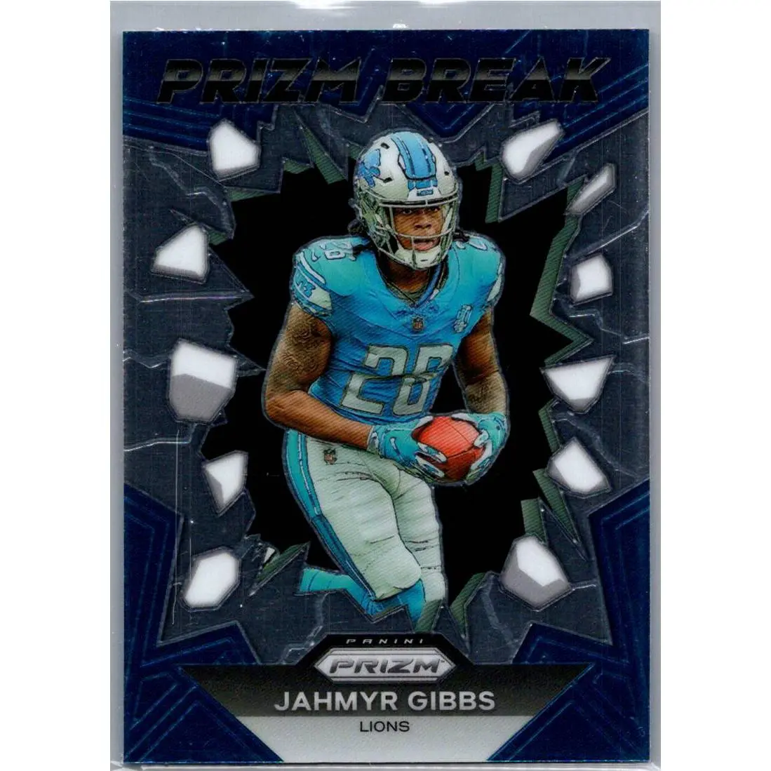 2023 Panini Prizm #PB-5 Jahmyr Gibbs Prizm Break