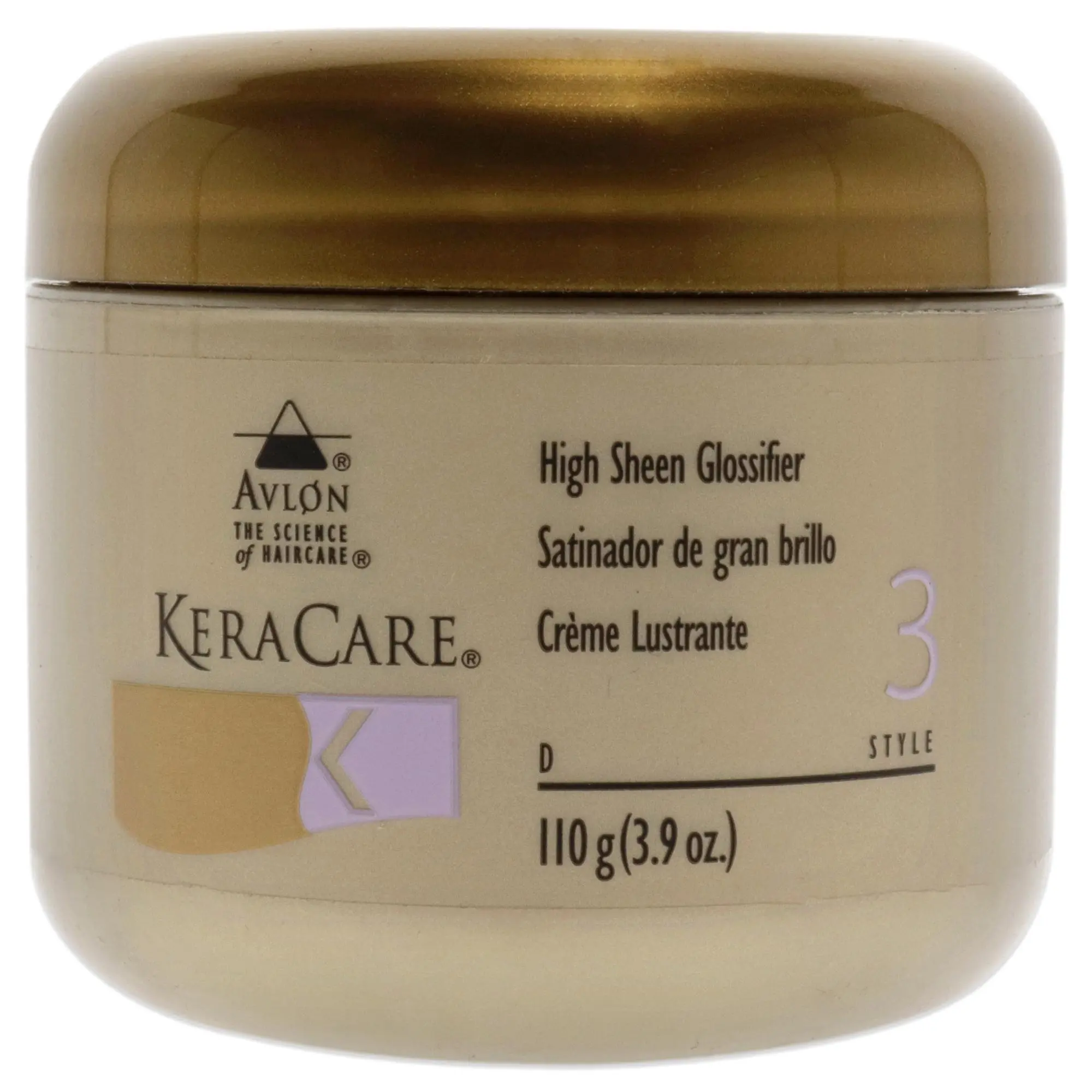 Avlon KeraCare High Sheen Glossifier Unisex Cream - 3.9oz, Easy Apply Beauty & Personal Care Product