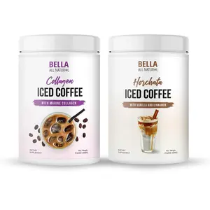 Bella All Natural Horchata and Collagen Iced Coffee