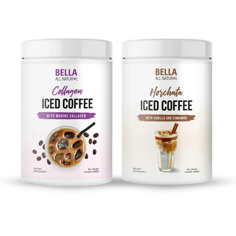 Bella All Natural Horchata and Collagen Iced Coffee