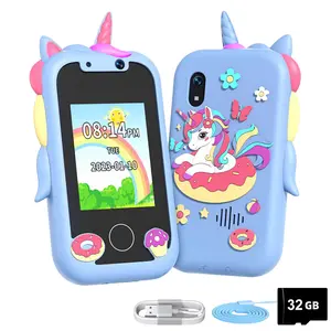 Music - playing children's mobile phone toys, which are also digital cameras with dual camera games, along with fake unicorn toys, make excellent gifts and toys for boys and girls aged 3 - 8 on birthdays.